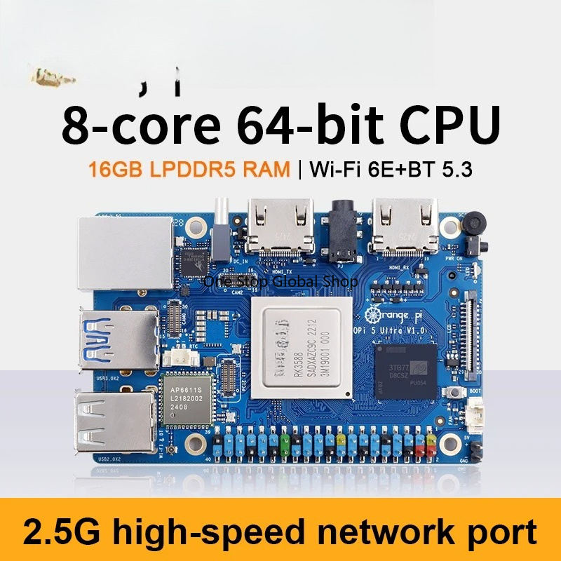 Pi 5 Ultra 16g Ram Rk3588 Ddr5 - огляд і ціна Rk3588 Mini Pc Board