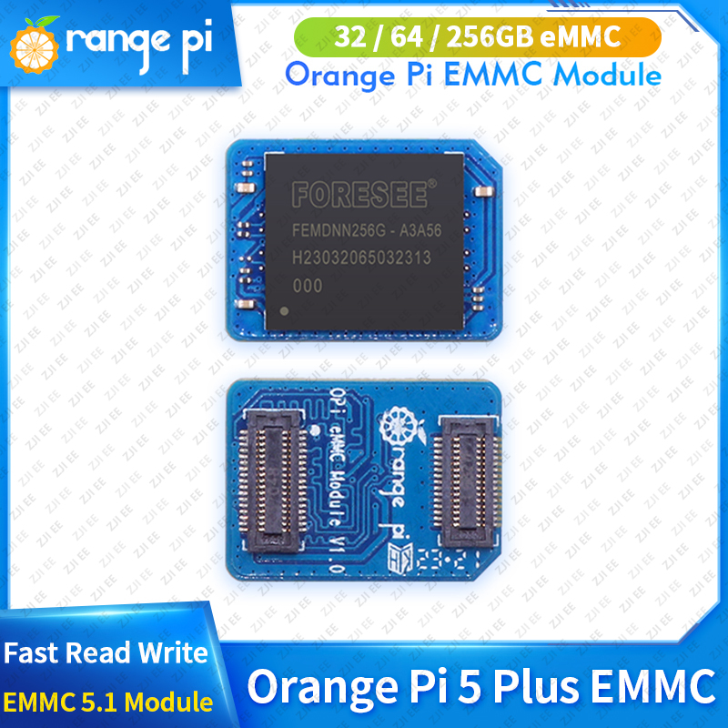 Orange Pi EMMC Module 32GB 64G - огляд і ціна Orange Pi 5 Plus 32Gb