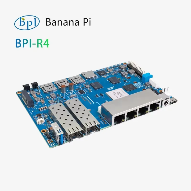 Banana Pi BPI-R4 WiFi 7 Router - огляд і ціна Bananapi Bpi R4 Wifi 7