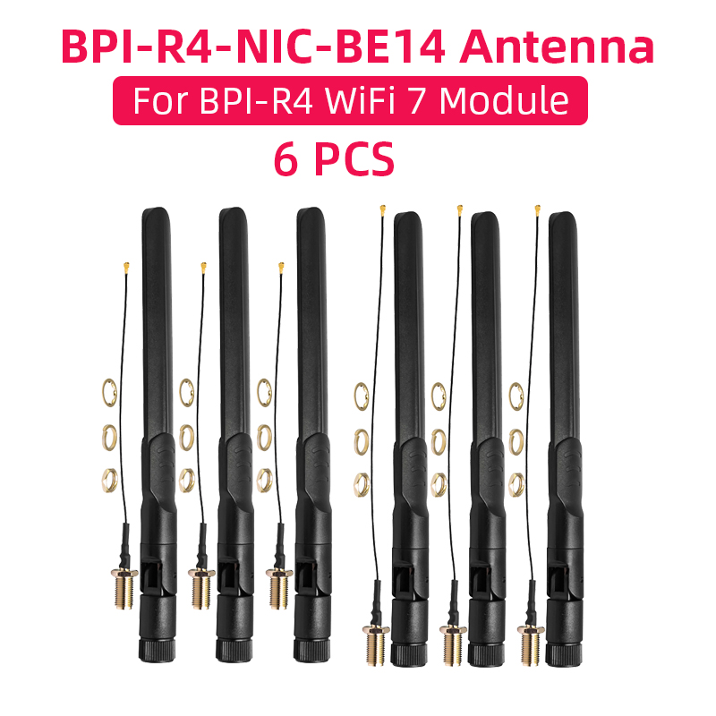 Banana Pi BPI-R4 BPI-R4-NIC-BE - огляд і ціна Bananapi Bpi R4 Wifi 7