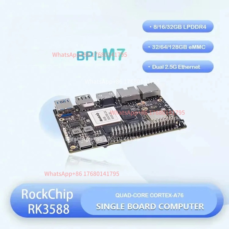 RK3588 Single Board Computer S - огляд і ціна Banana Pi Bpi M7 Rk3588