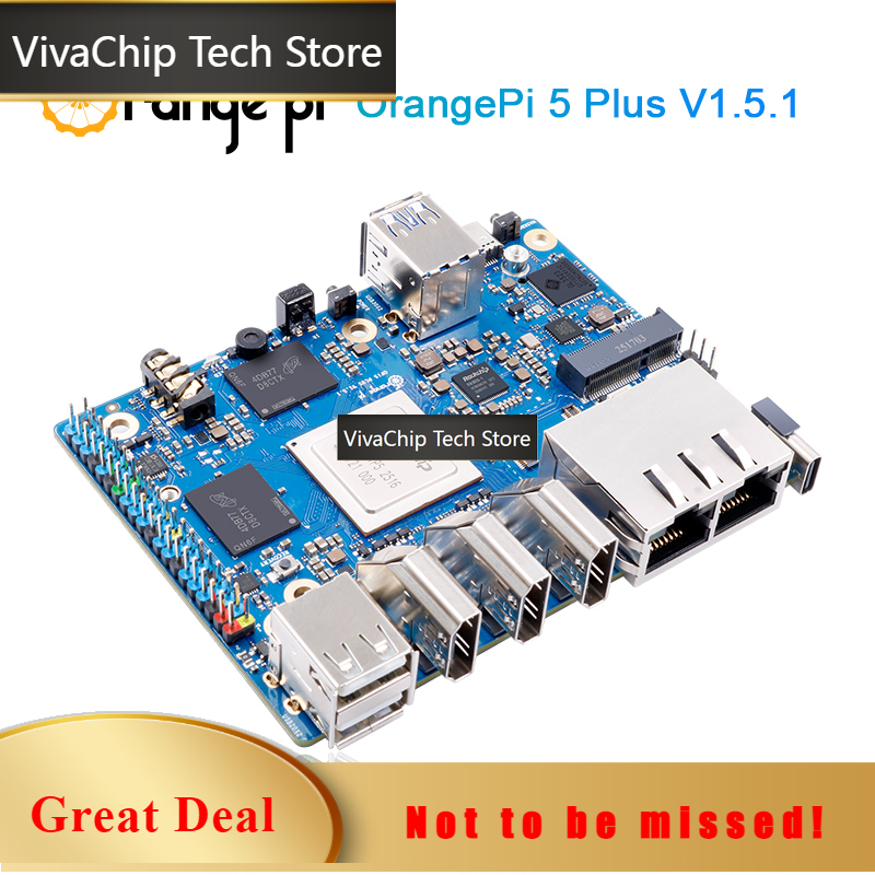 VivaCTOrange Pi5 Plus 16GB Sin - огляд і ціна Rk3588 Mini Pc Board