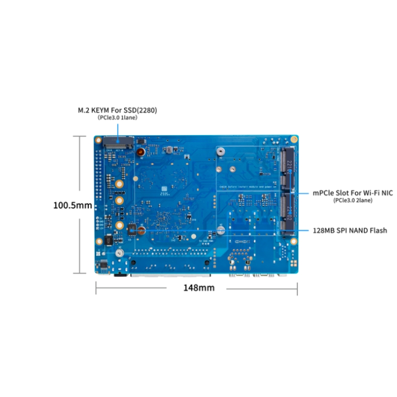 Banana Pi BPI R4 Wifi 7 board  - огляд і ціна Bananapi Bpi R4 Wifi 7
