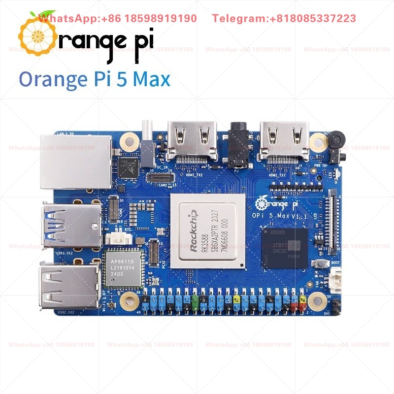 Orange Pi 5 Max 8GB / 16GB RAM - огляд і ціна Orange Pi 5 Max Rk3588
