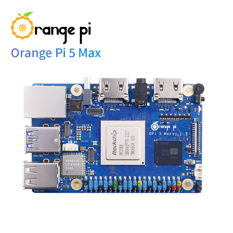 Orange Pi 5 Max LPDDR5 Rockchi - огляд і ціна Orange Pi 5 Max Rk3588
