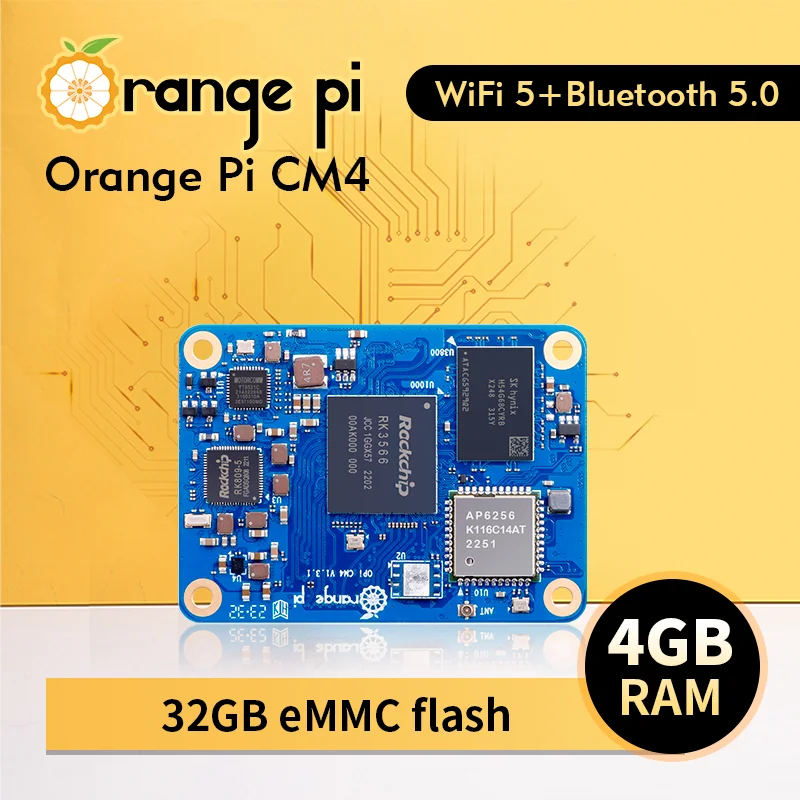 VivacpOrange Pi CM4 4GB RAM 32 - огляд і ціна Compute Module 4 32Gb Wifi