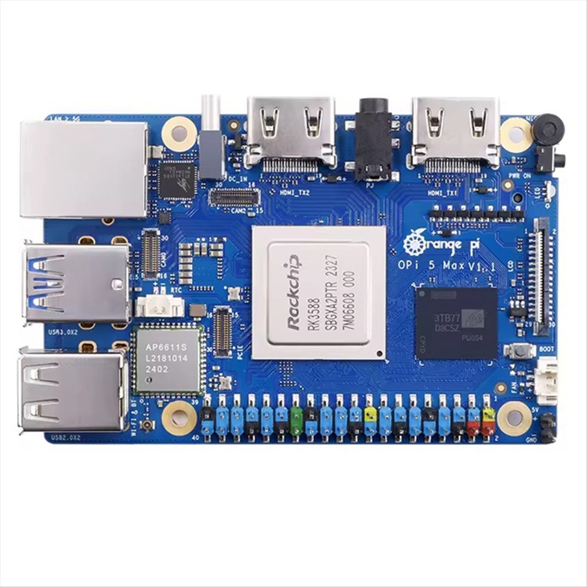 (ABGQ) For Orange Pi 5 Max 16G - огляд і ціна Orange Pi 5 Max Rk3588